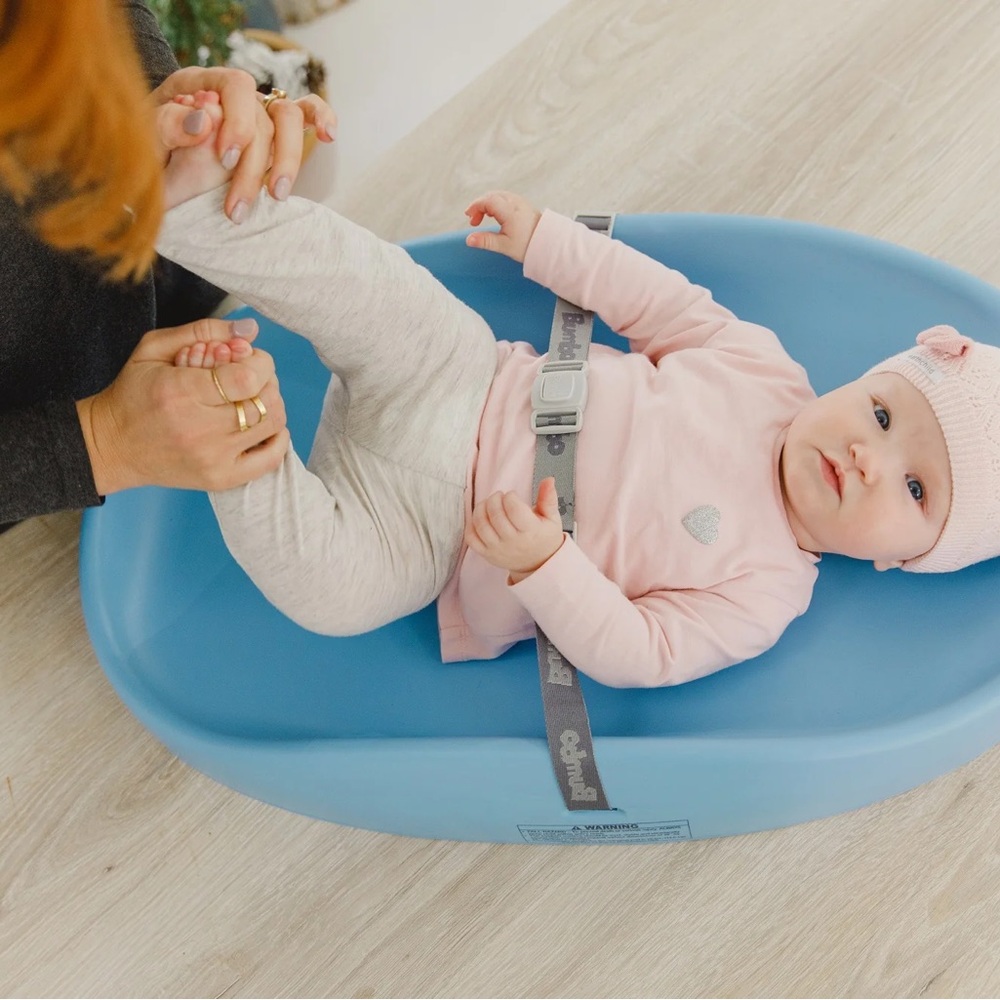 Bumbo Changing Pad – Blue, Like New